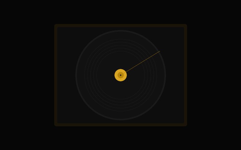 Vinyl turntable at Spiritland